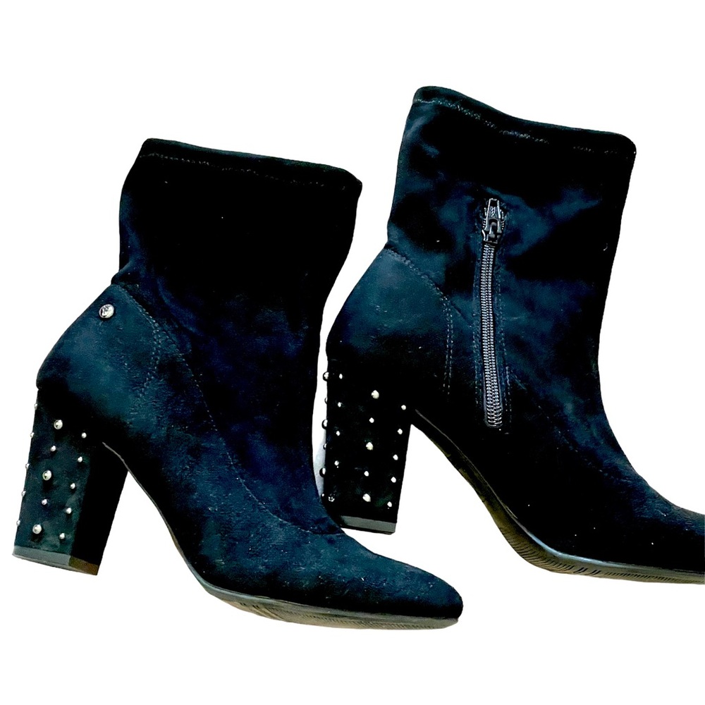 Vera Wang studded ankle boots